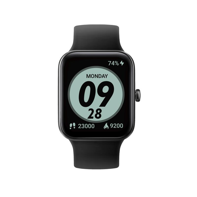 Ceas Smartwatch multisport cardio CW500 M Negru 