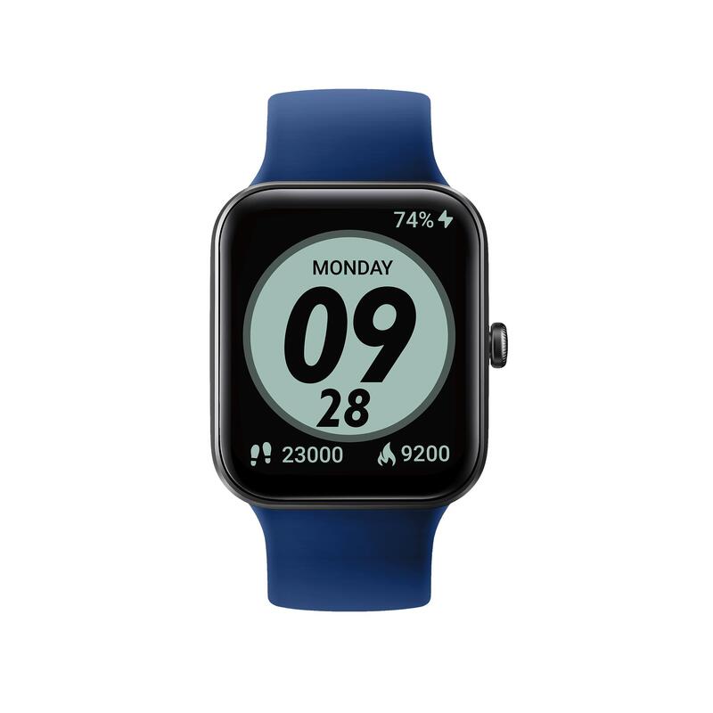 Multisport-smartwatch met hartslagmeting CW500 M blauw