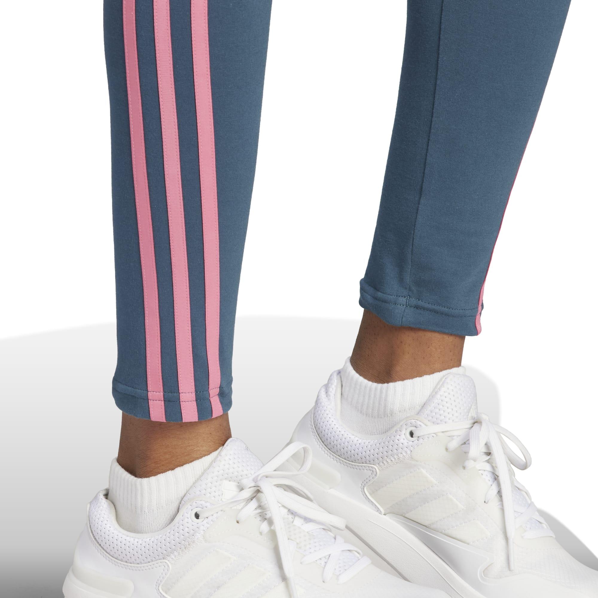 LEGGINGS DE FITNESS MULHER ADIDAS FUTURE ICONS AZUL ESCURO 5/5
