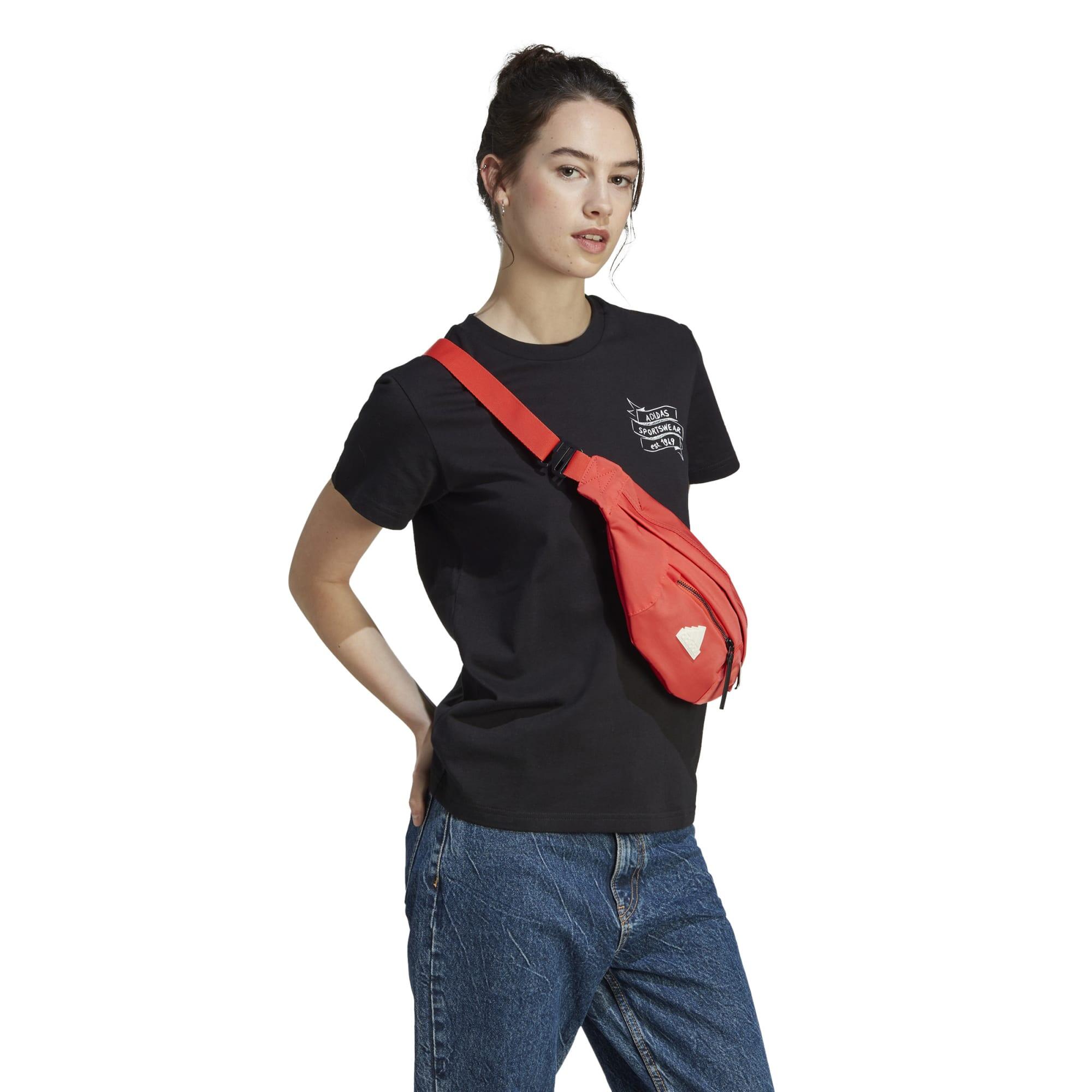 T-SHIRT BRAND LOVE DE FITNESS SOFT TRAINING ADIDAS FEMME NOIR 3/5