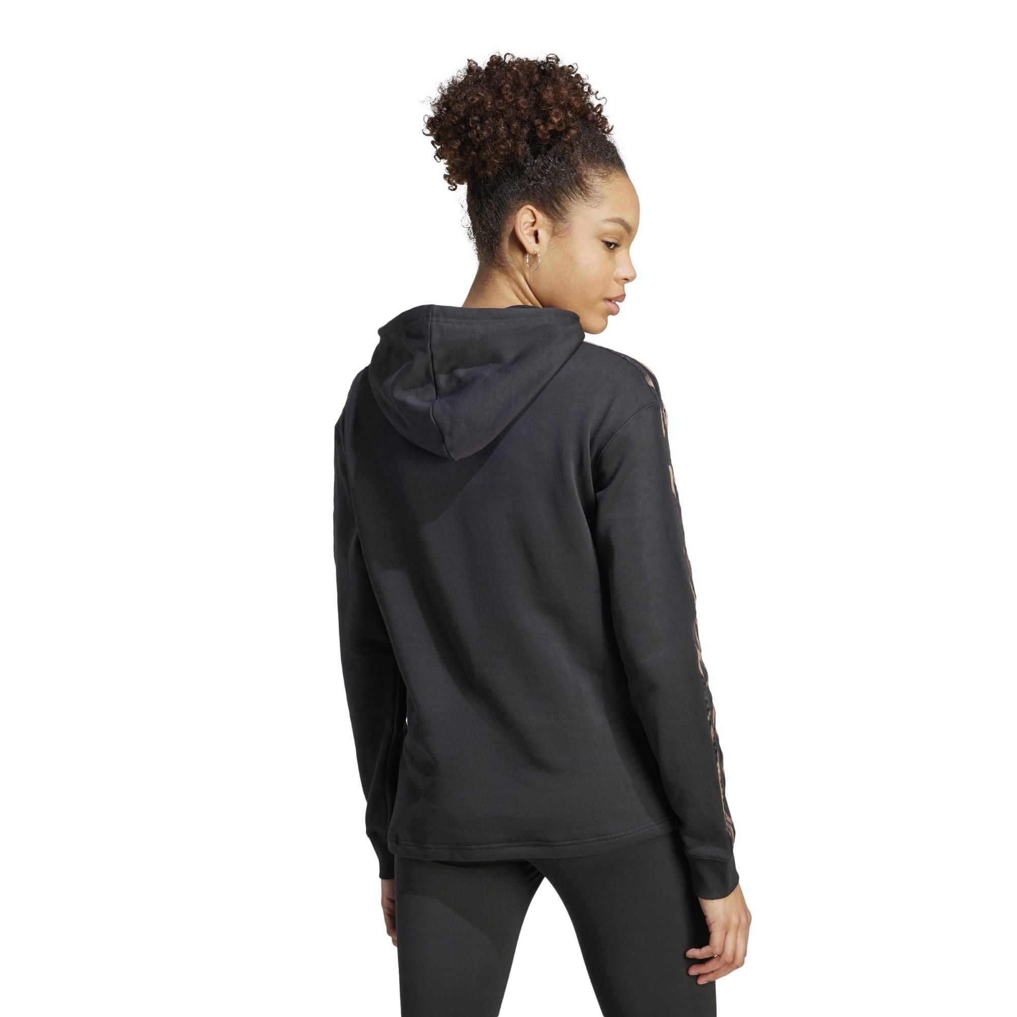 SWEAT-SHIRT A CAPUCHE VIBAOP DE FITNESS SOFT TRAINING ADIDAS FEMME NOIR 2/9