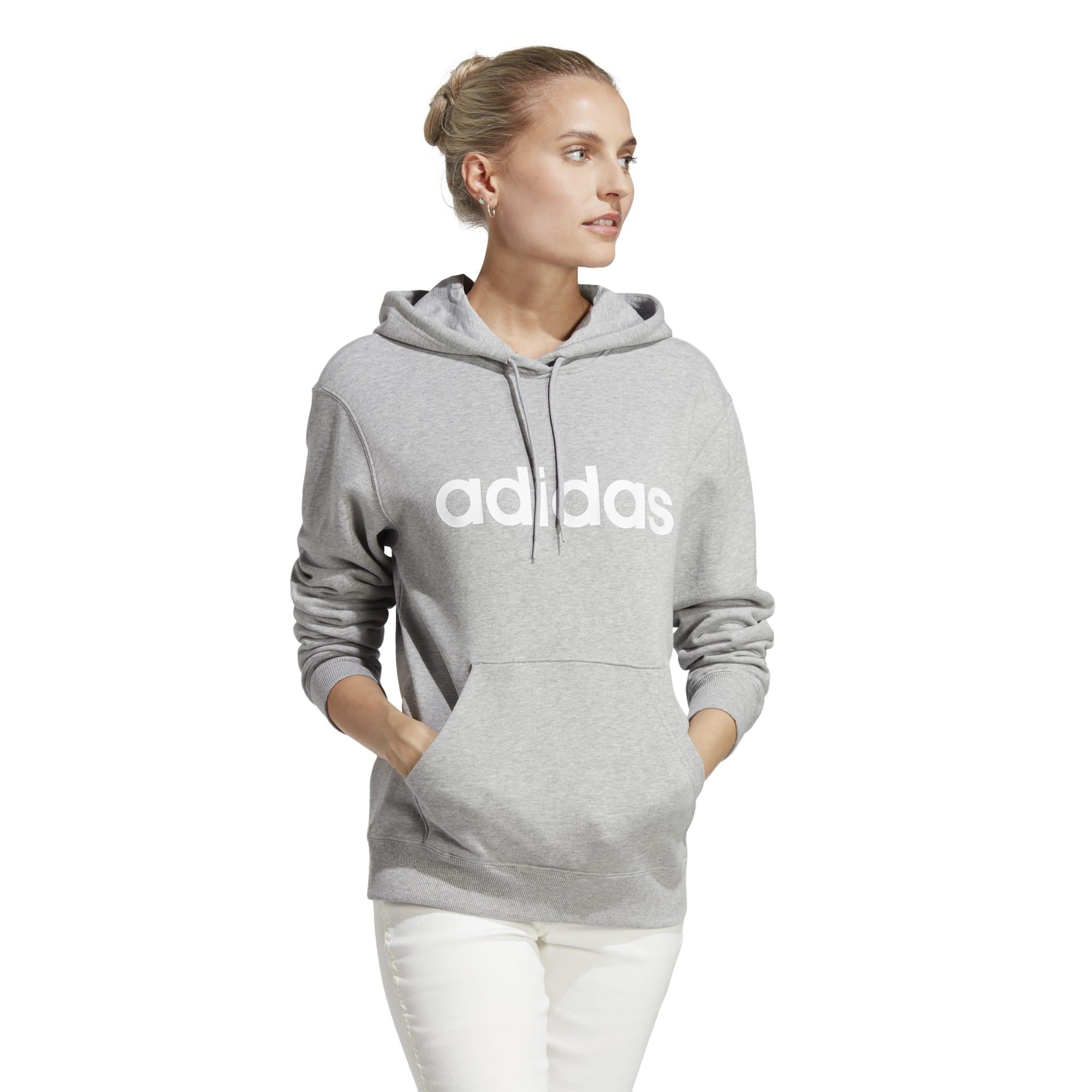  Hanorac Fitness Adidas Gri Damă 