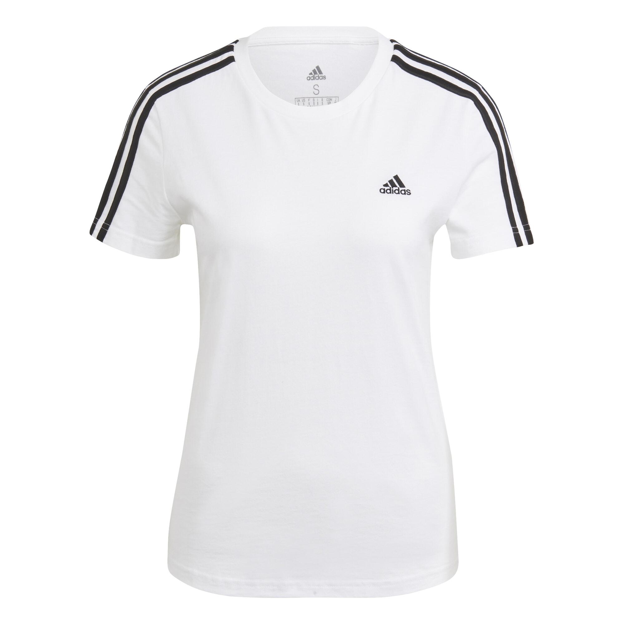  Tricou Fitness Adidas Alb Damă 