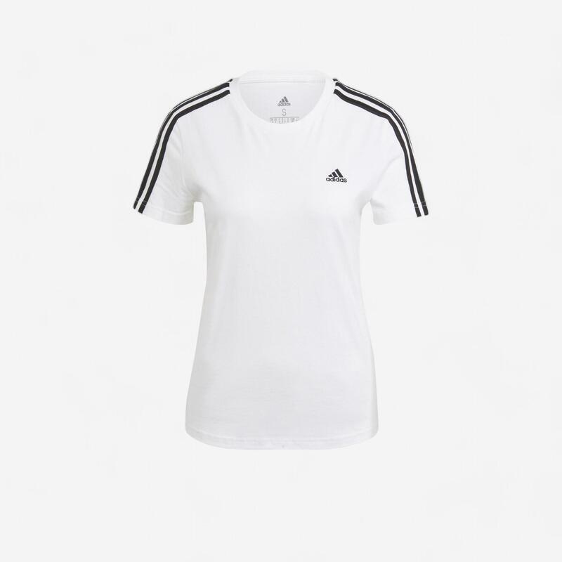 Adidas T-Shirt Damen - weiss