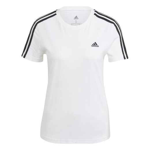 
      Women's Soft Training Fitness T-Shirt - White
  