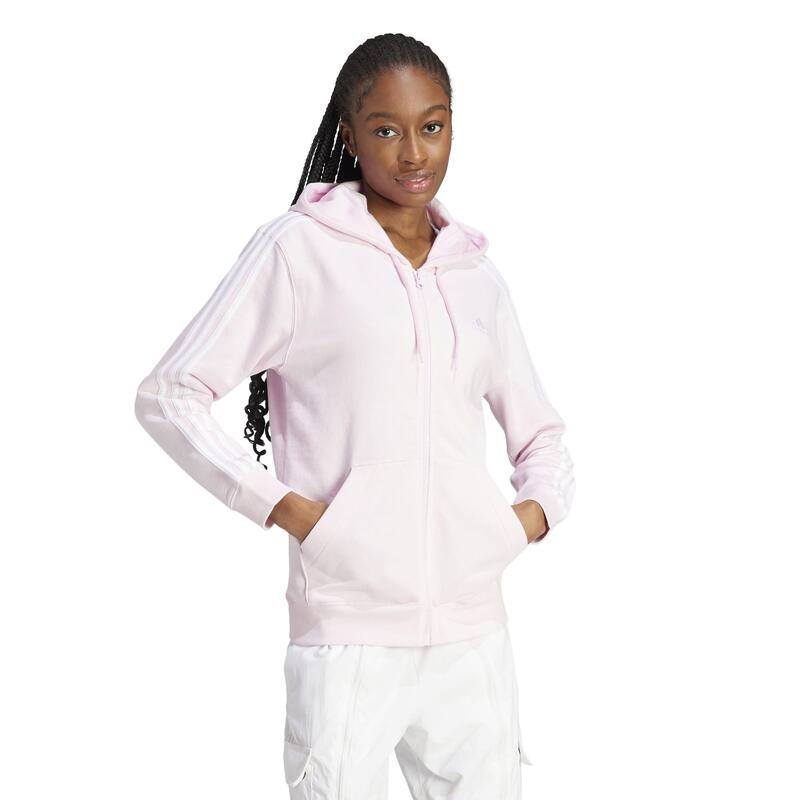 HOODIE VOOR FITNESS EN SOFT TRAINING DAMES ROZE