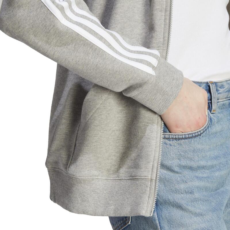 SWEATSHIRT COM CAPUZ DE FITNESS MULHER ADIDAS CINZENTO