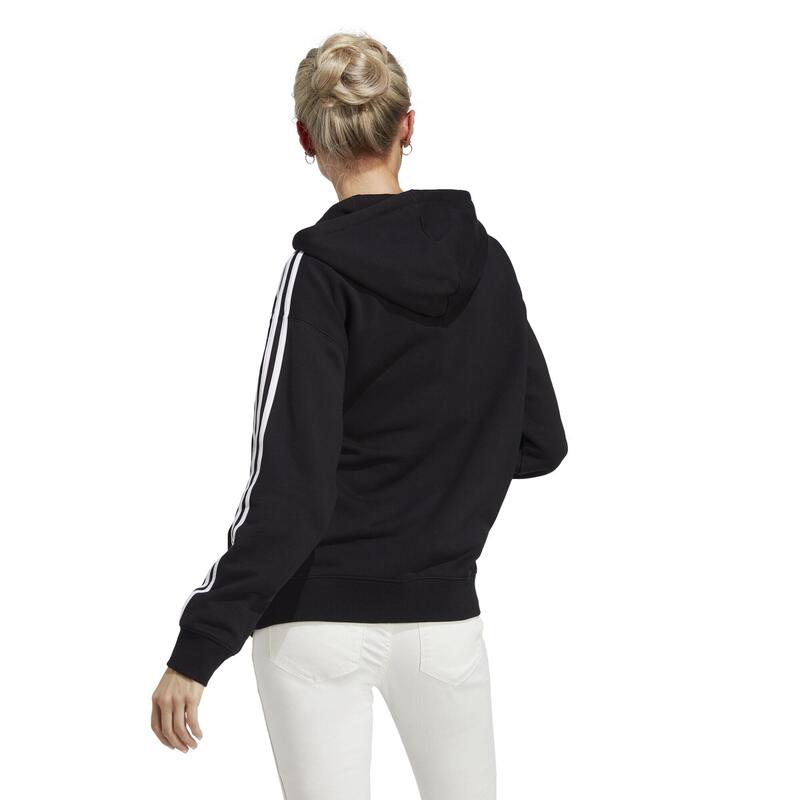 Adidas Trainingsjacke Damen mit Kapuze - schwarz