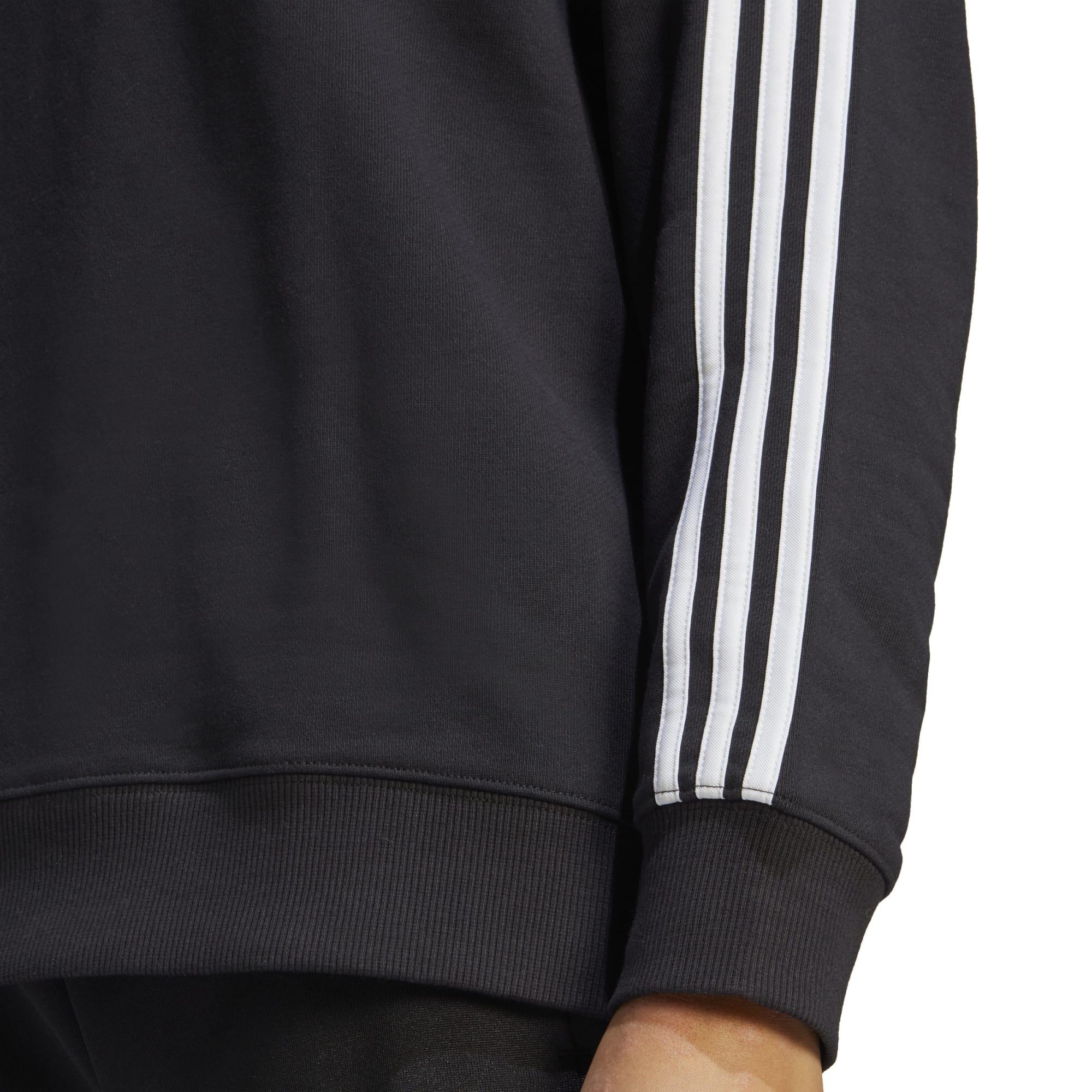 SWEAT-SHIRT DE FITNESS SOFT TRAINING ADIDAS FEMME NOIR 4/9