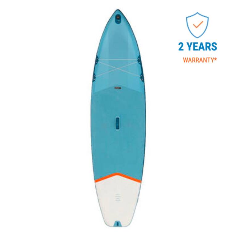 Inflatable Touring Stand Up Paddle Board 11 Feet Blue