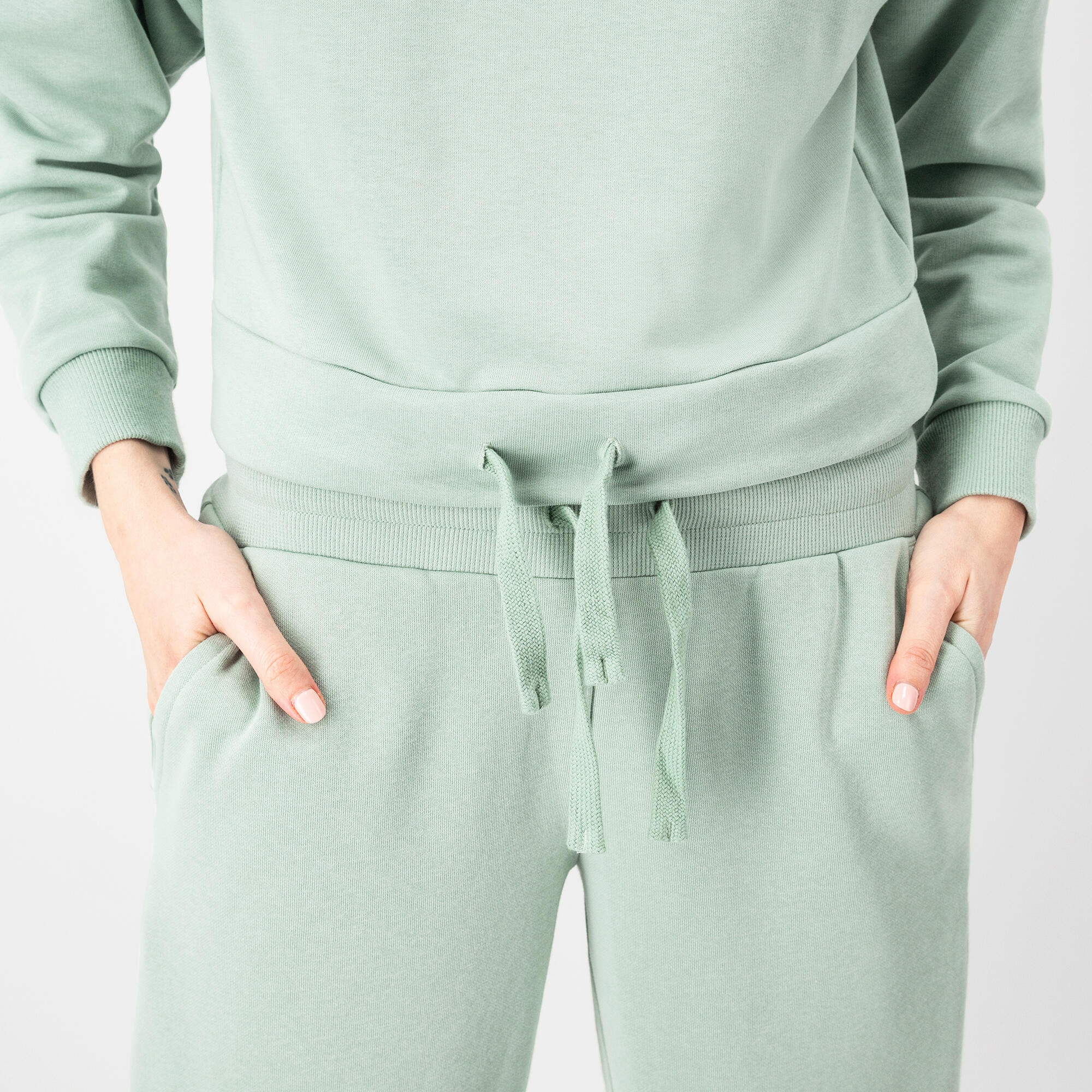 PUMA Pantaloni da jogging fitness da donna, verde