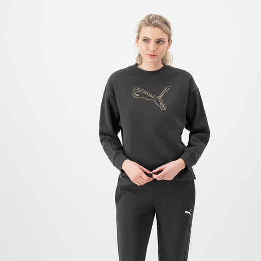 Women's Fitness Sweatshirt - Black