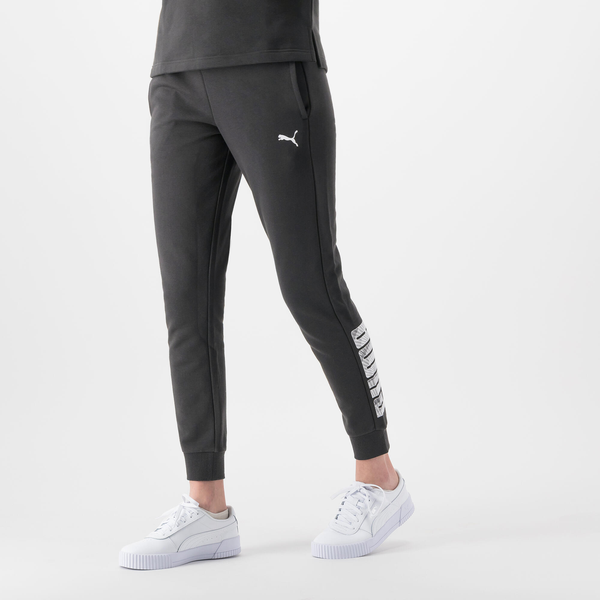  Pantalon de trening Slim Fitness PUMA Negru Damă 