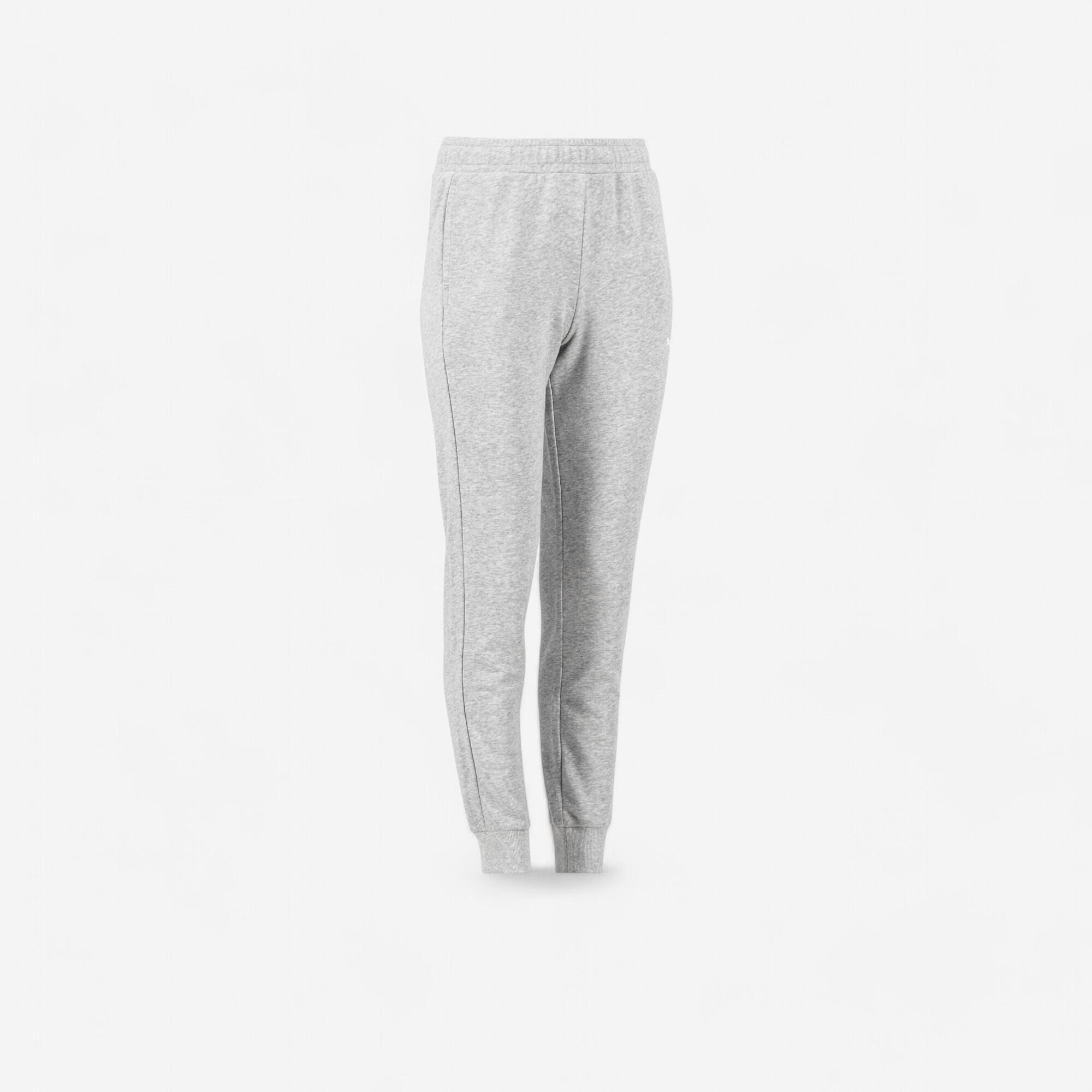 PUMA Pantaloni donna slim fit grigio