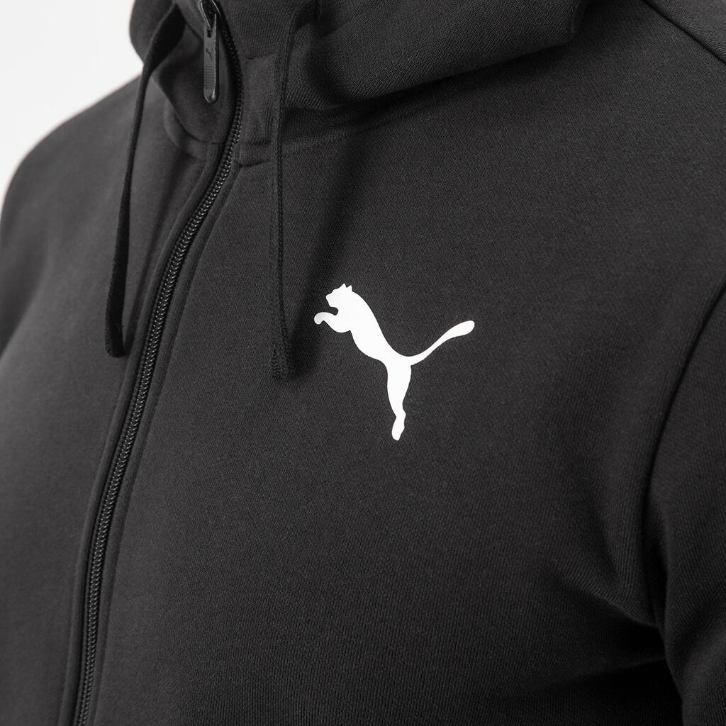 Puma Trainingsjacke mit Kapuze Herren - schwarz