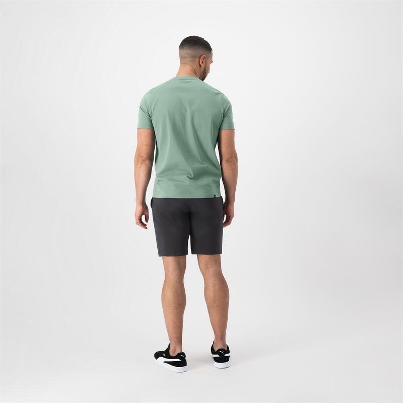 Pánské fitness tričko Puma bavlněné zelené