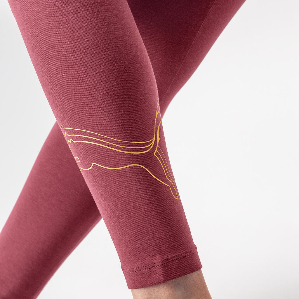 Puma Leggings Damen - bordeauxrot 