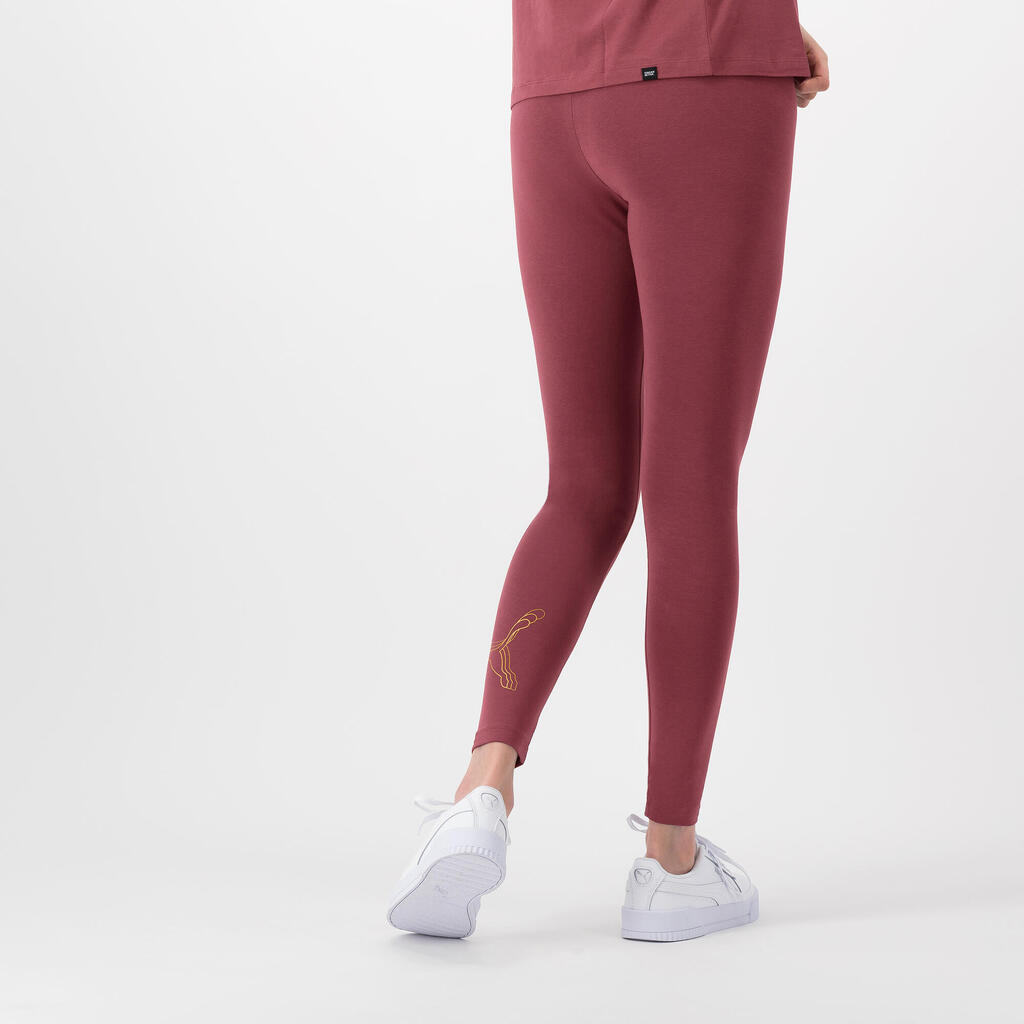 Puma Leggings Damen - bordeauxrot 