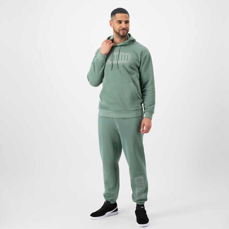 Pantalón Jogger Fitness Puma Hombre Verde