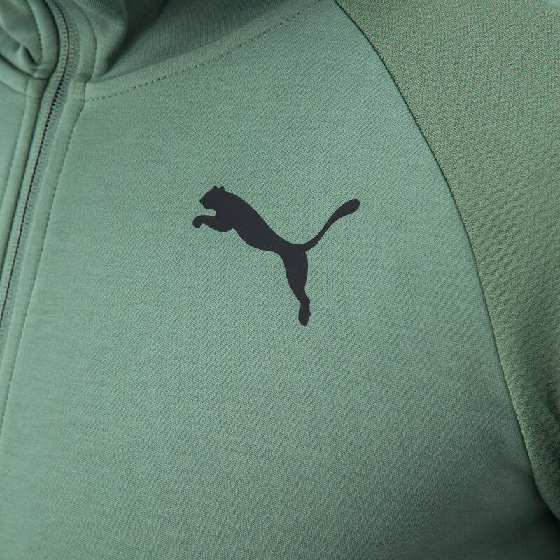 Sweat à capuche zippé PUMA Active homme gris