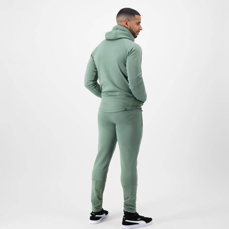 Jogging droit molletonné Puma en vert pour vêtements homme, Galeries  Lafayette : un large choix de $libelle