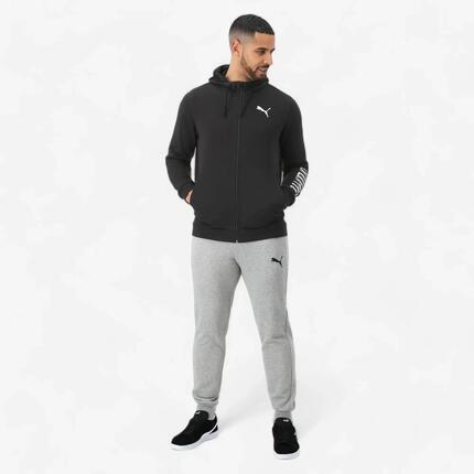 Pantalon jogging fitness PUMA homme gris