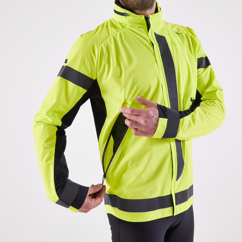 Laufjacke Herren reflektierend wasserabweisend PSA-zertifiziert - Warm Regul