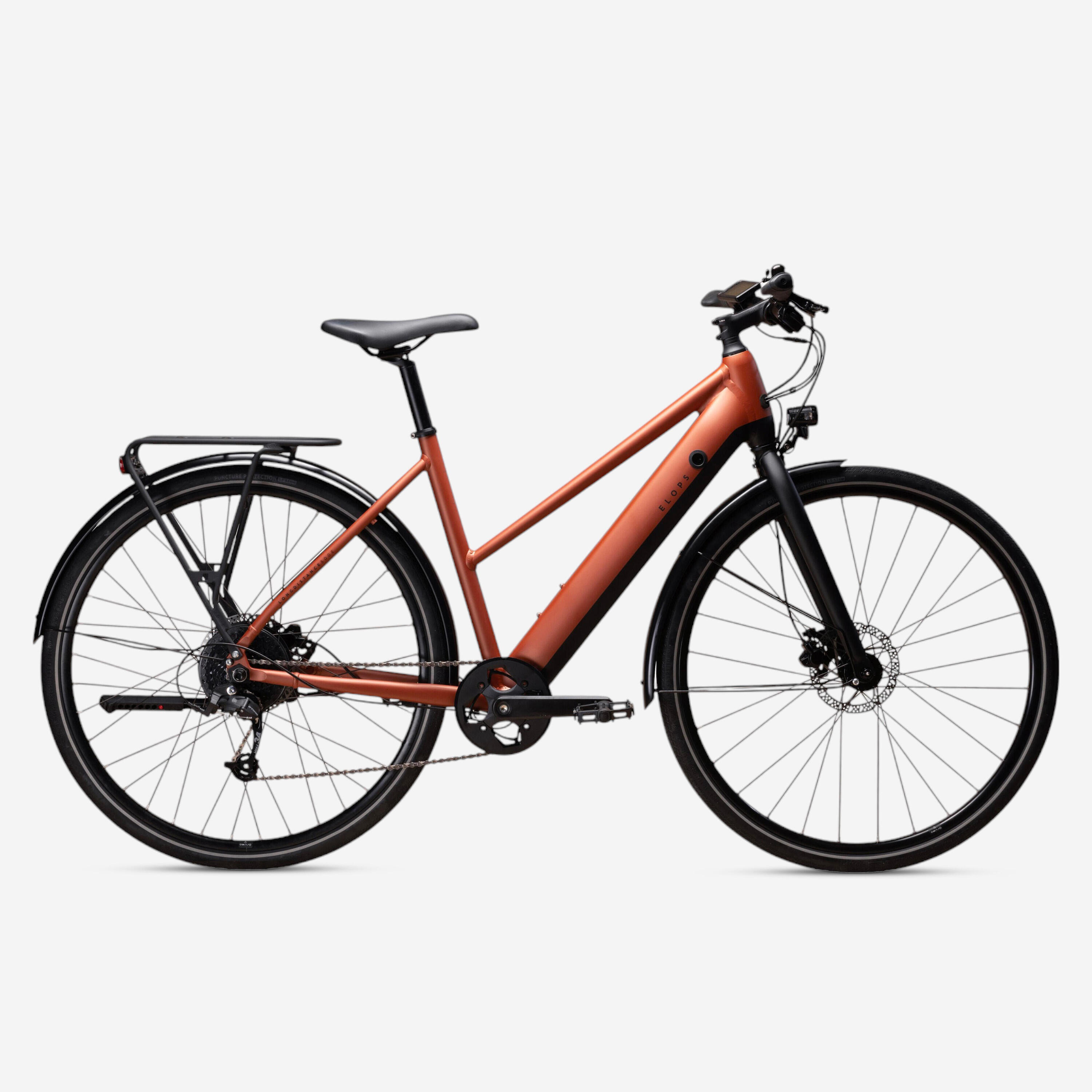 ELOPS ELEKTRISCHE STADSFIETS VOOR LANGE AFSTANDEN LD 500E LAAG FRAME