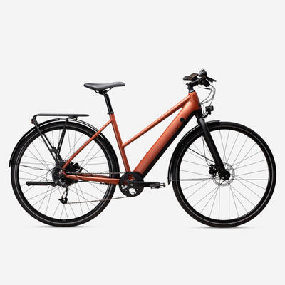 Elektrische stadsfiets voor lange afstanden ld 500e laag frame