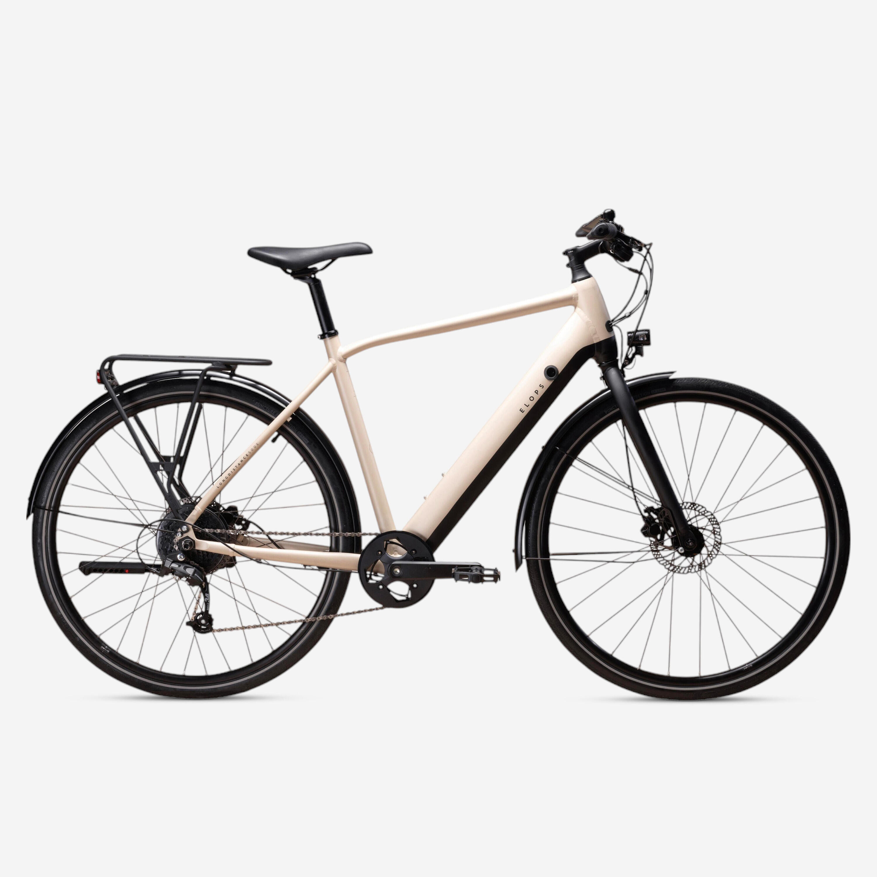 ELOPS Long Distance 500 Electric Assist City Bike Step-Over Frame