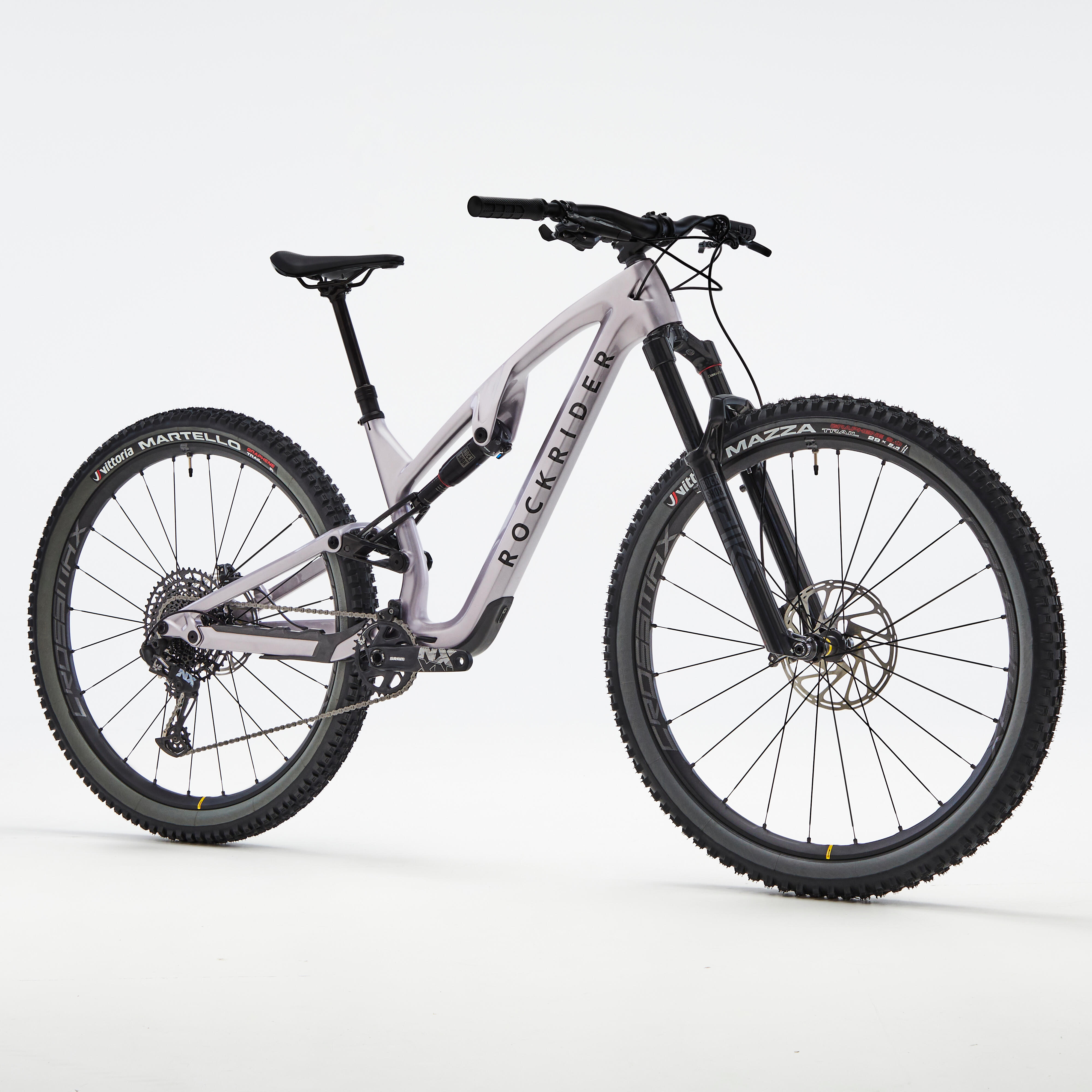 V lo VTT All Mountain Cadre Carbone FEEL 900 S ROCKRIDER Decathlon