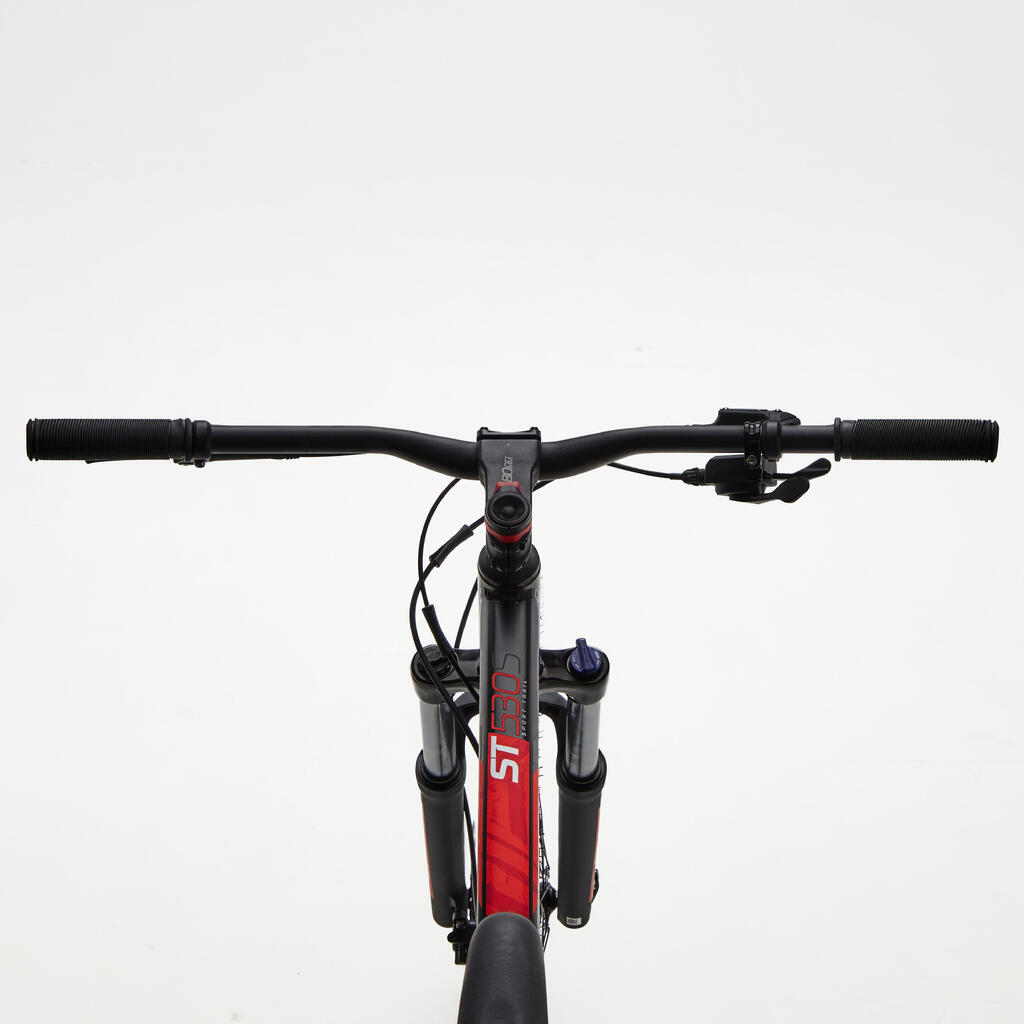 VÉLO VTT ST 530 S NOIR ROUGE 27,5