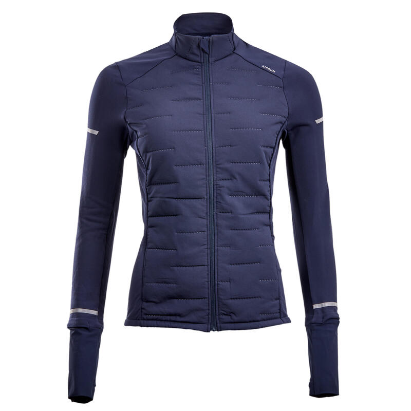 VESTE KIPRUN WARM FEMME BLEUE