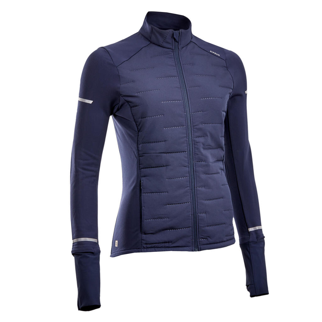 WOMEN'S KIPRUN WARM JACKET - BLUE 