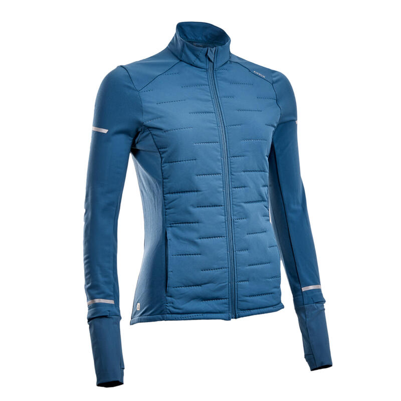 VESTE KIPRUN WARM FEMME BLEU TURQUOISE