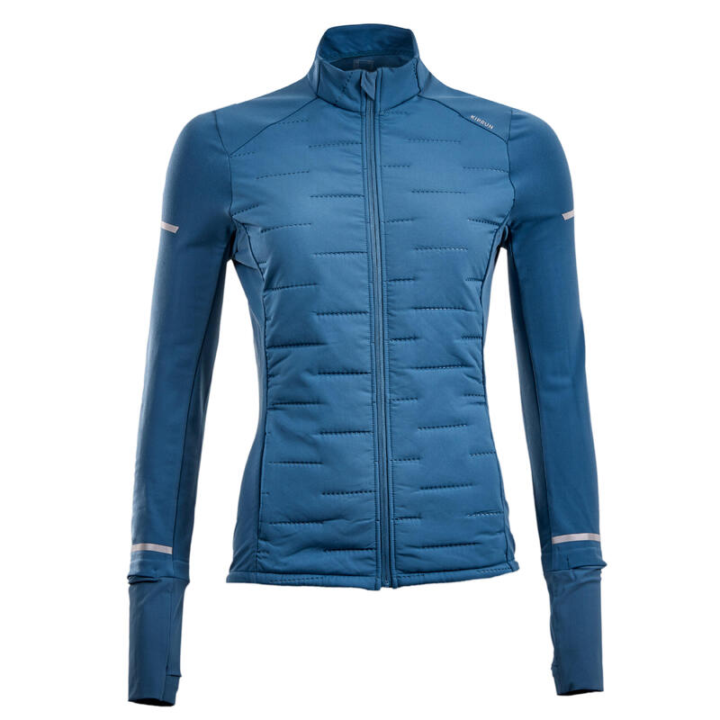 VESTE KIPRUN WARM FEMME BLEU TURQUOISE