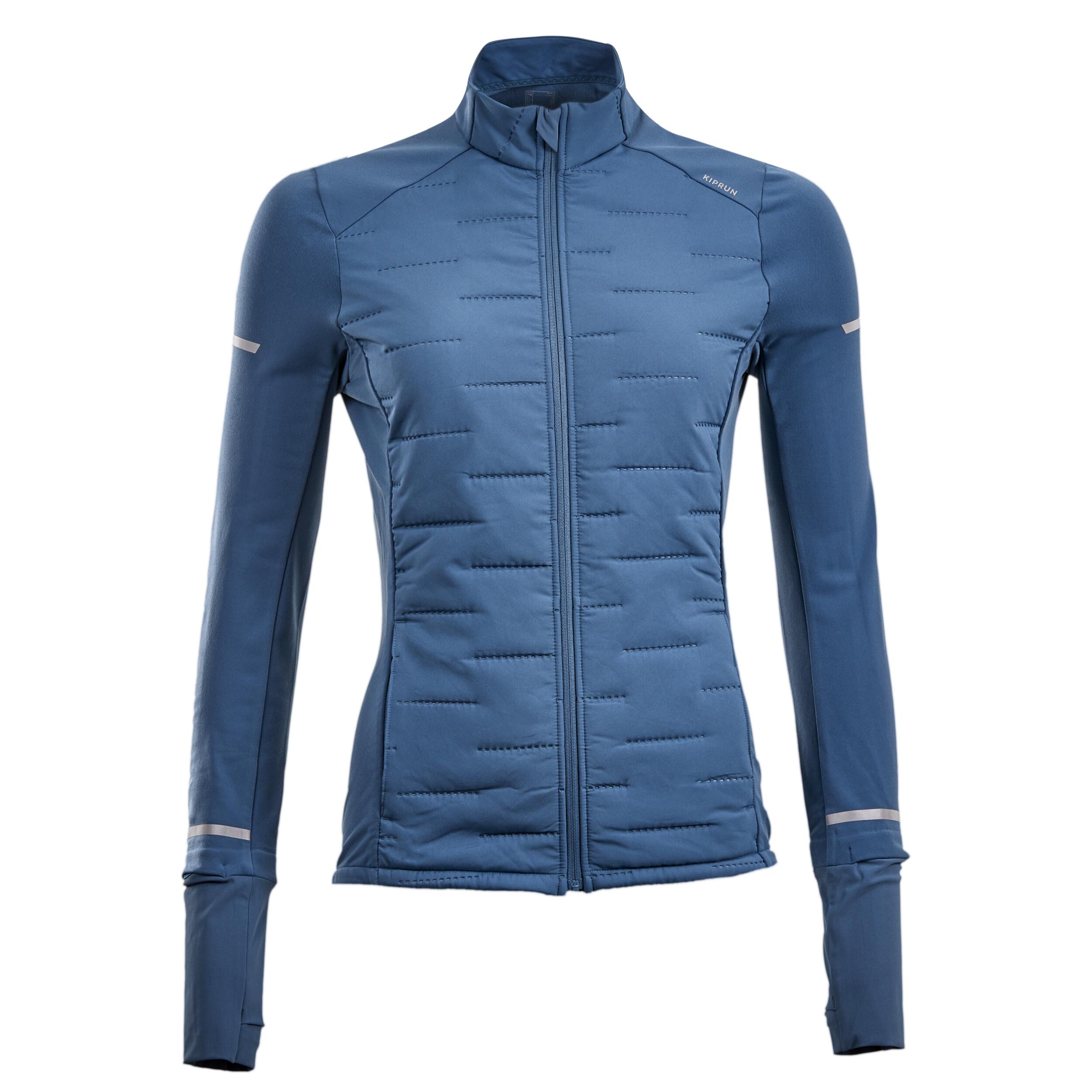 Veste homme - Coupe slim - Col montant - Ourlets côtelés - Fermeture z