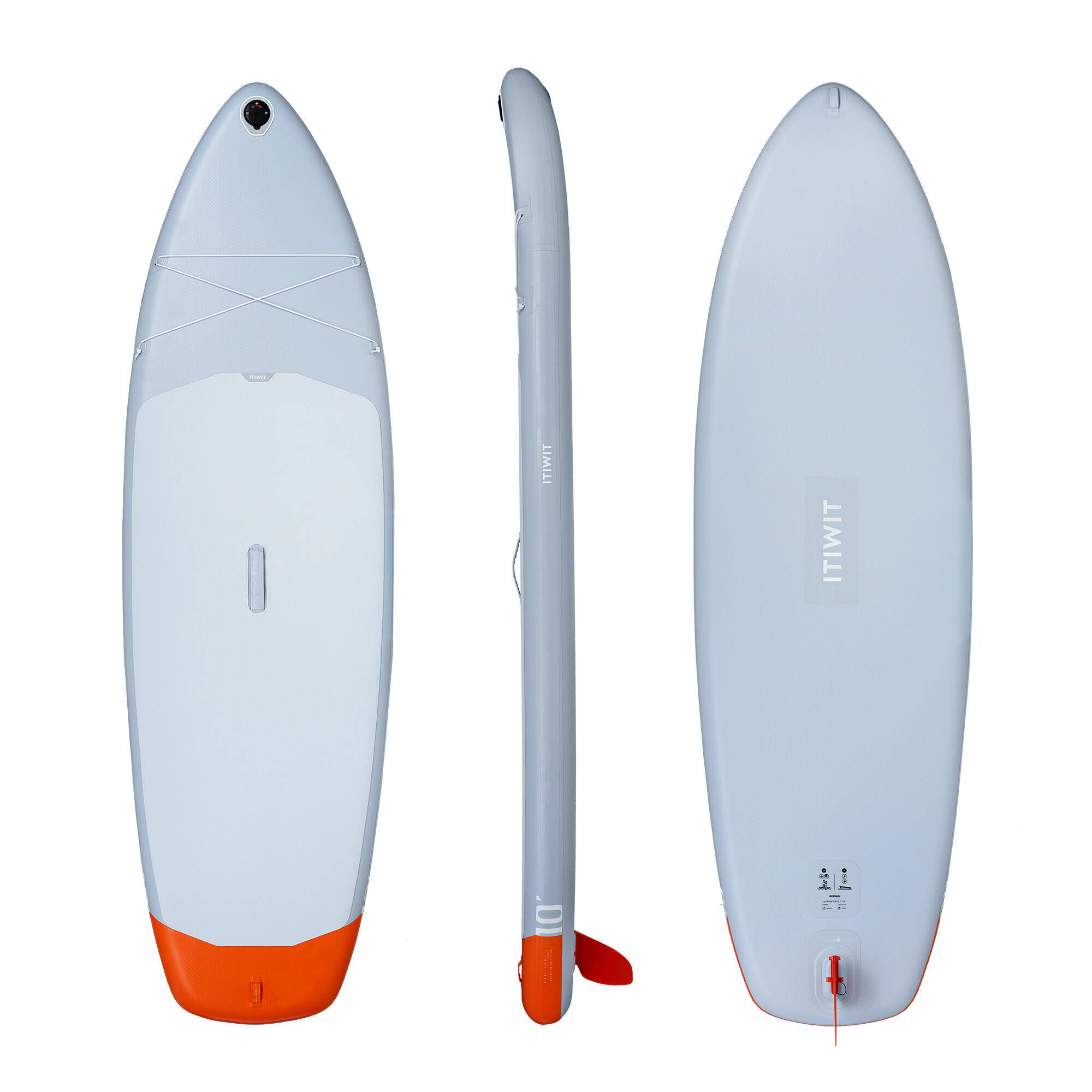 Inflatable Sup Board Pack (10'/35"/6") 1 Or 2 Persons Up To 130 Kg -  3
