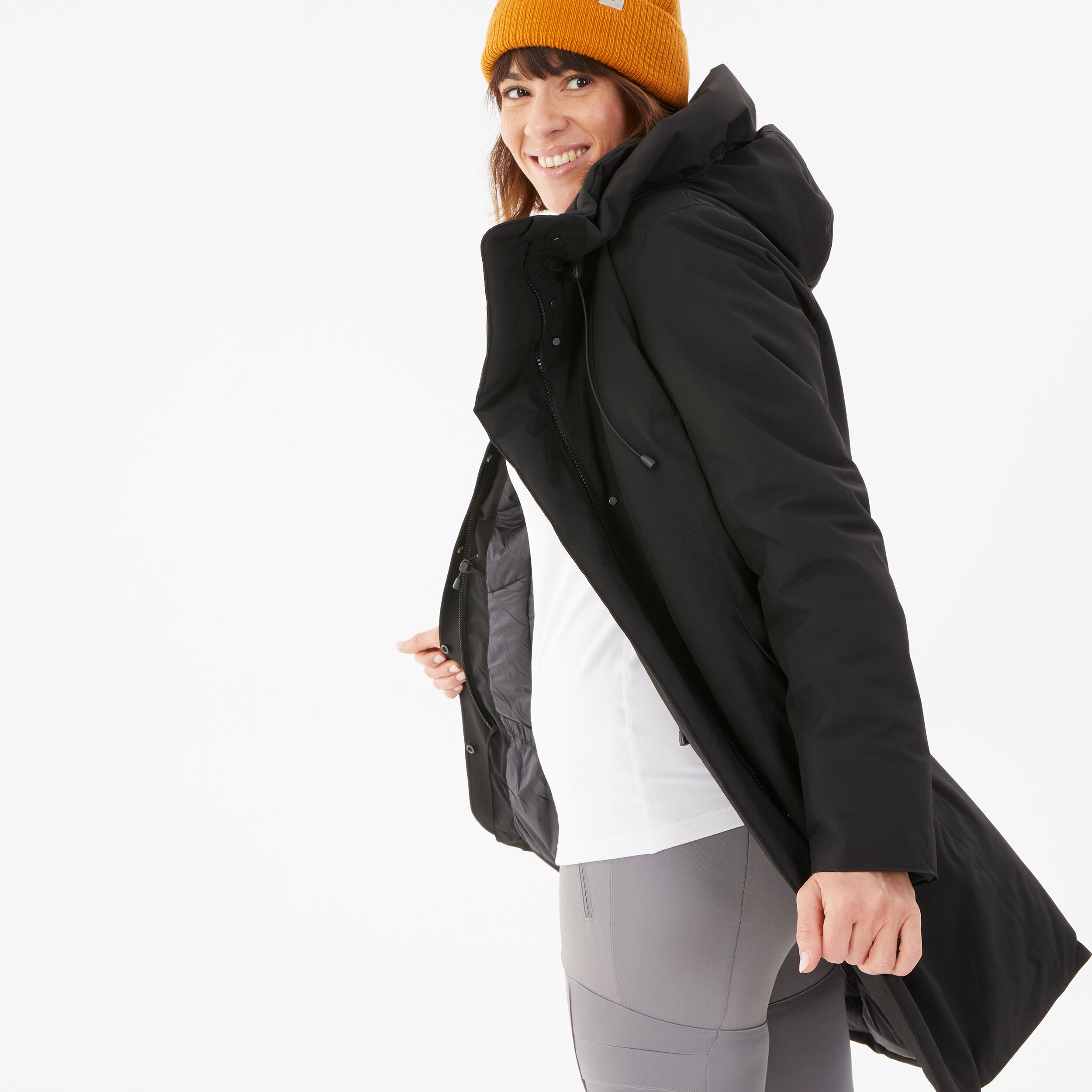 Hyod ST-W RUNKA PARKA BLACK size:M 秋冬（Buy Quechua By Decathlon 