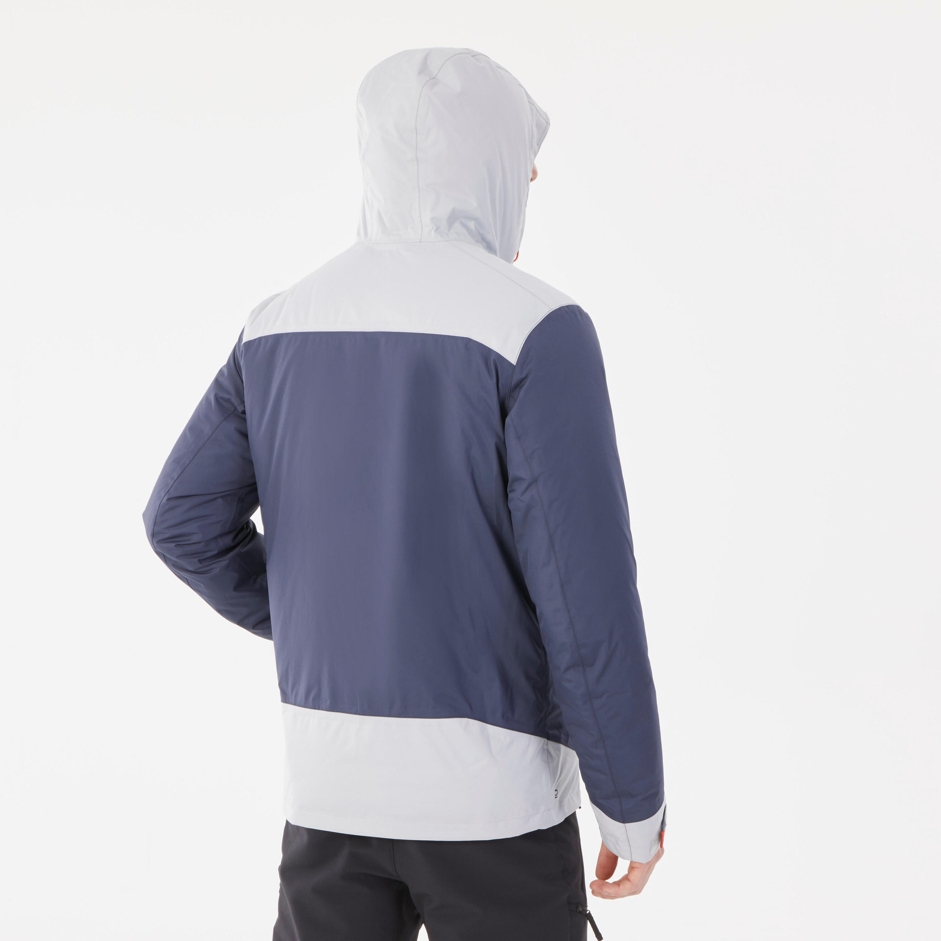 Men’s Waterproof Hiking Jacket -10°C NH500 - Grey 4/8