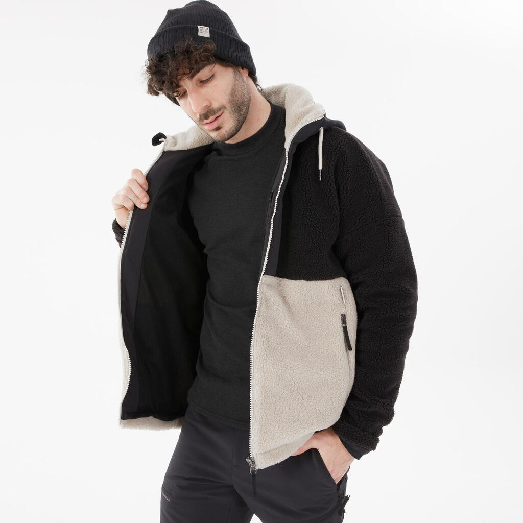 Chamarra de senderismo de forro polar sherpa cálida SH900