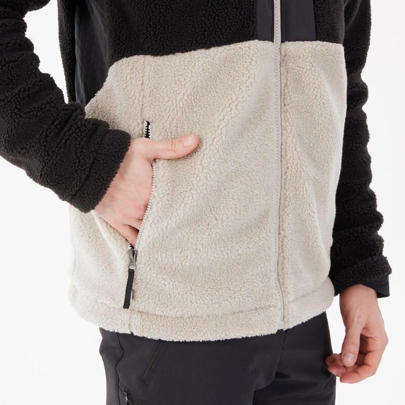 Veste Polaire Homme épaisse Sans Capuche - Chaud, Douce, Pour Randonnée, Trekking Et Extérieur, En Polaire Respirante