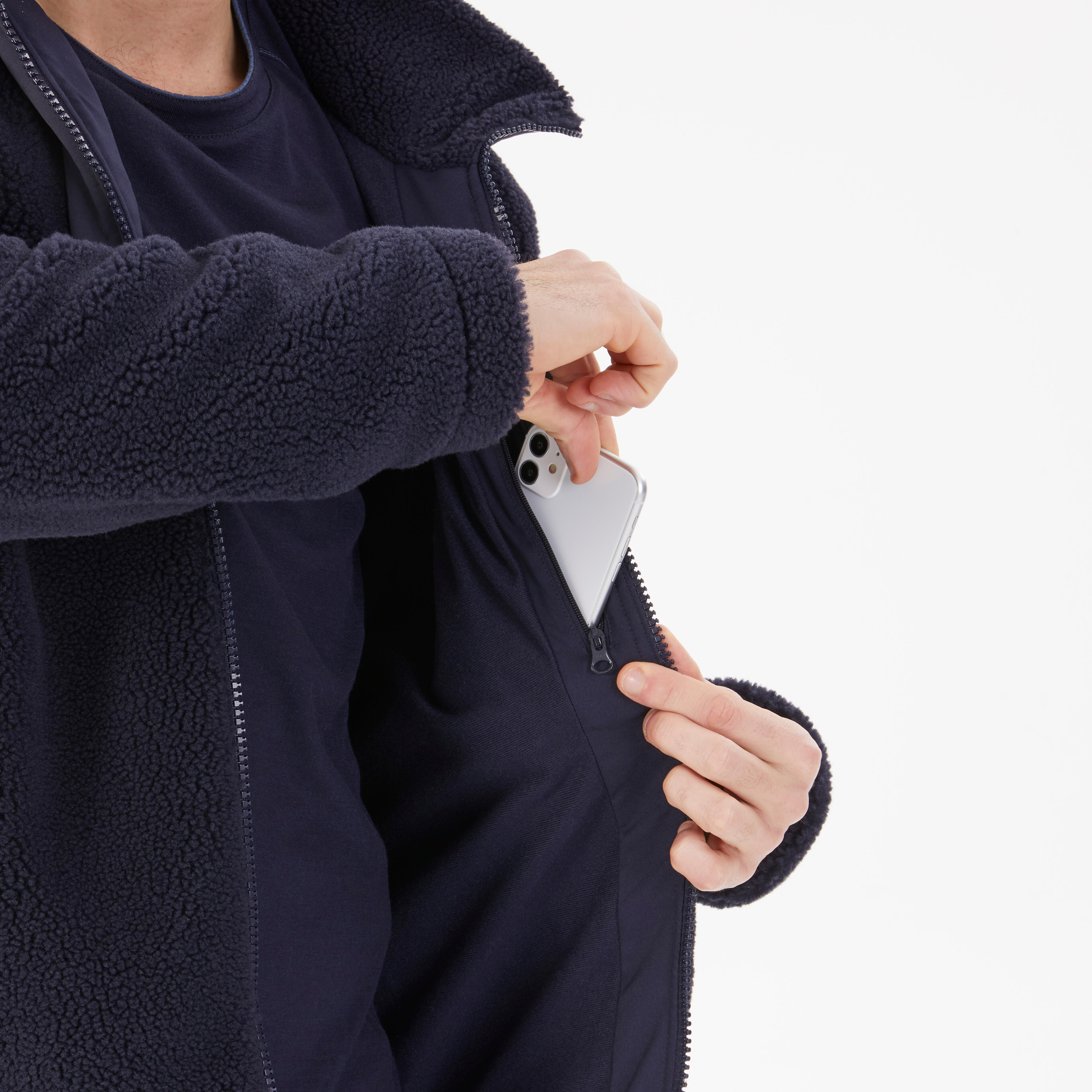 Fleece Jacket - SH 900 Blue - QUECHUA