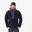 Fleece vest heren - warme heren fleece jas - SH900 - zwart/blauw