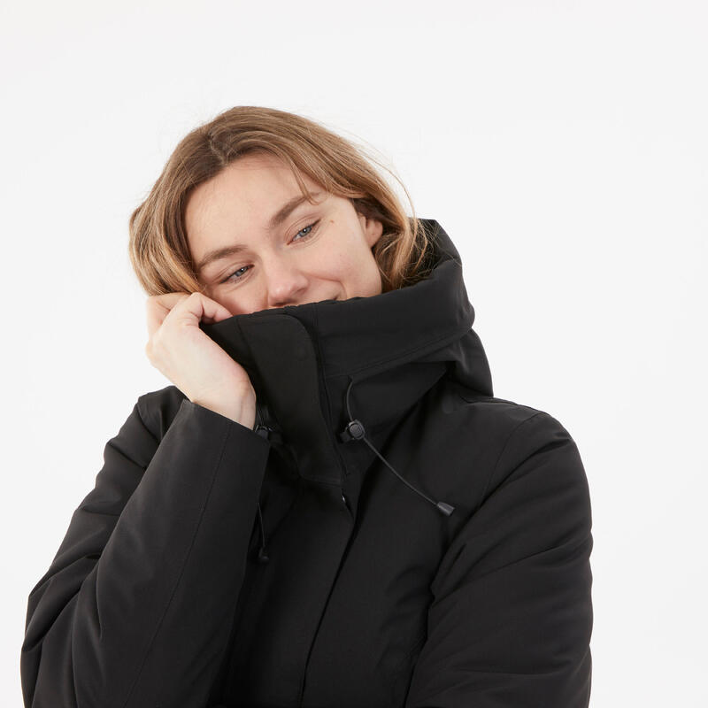 Kadın Outdoor Su Geçirmez Kar Montu/Kışlık Mont - Siyah - NH500 -10 °C
