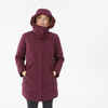 Women’s waterproof hiking parka -10°C NH500 - Purple