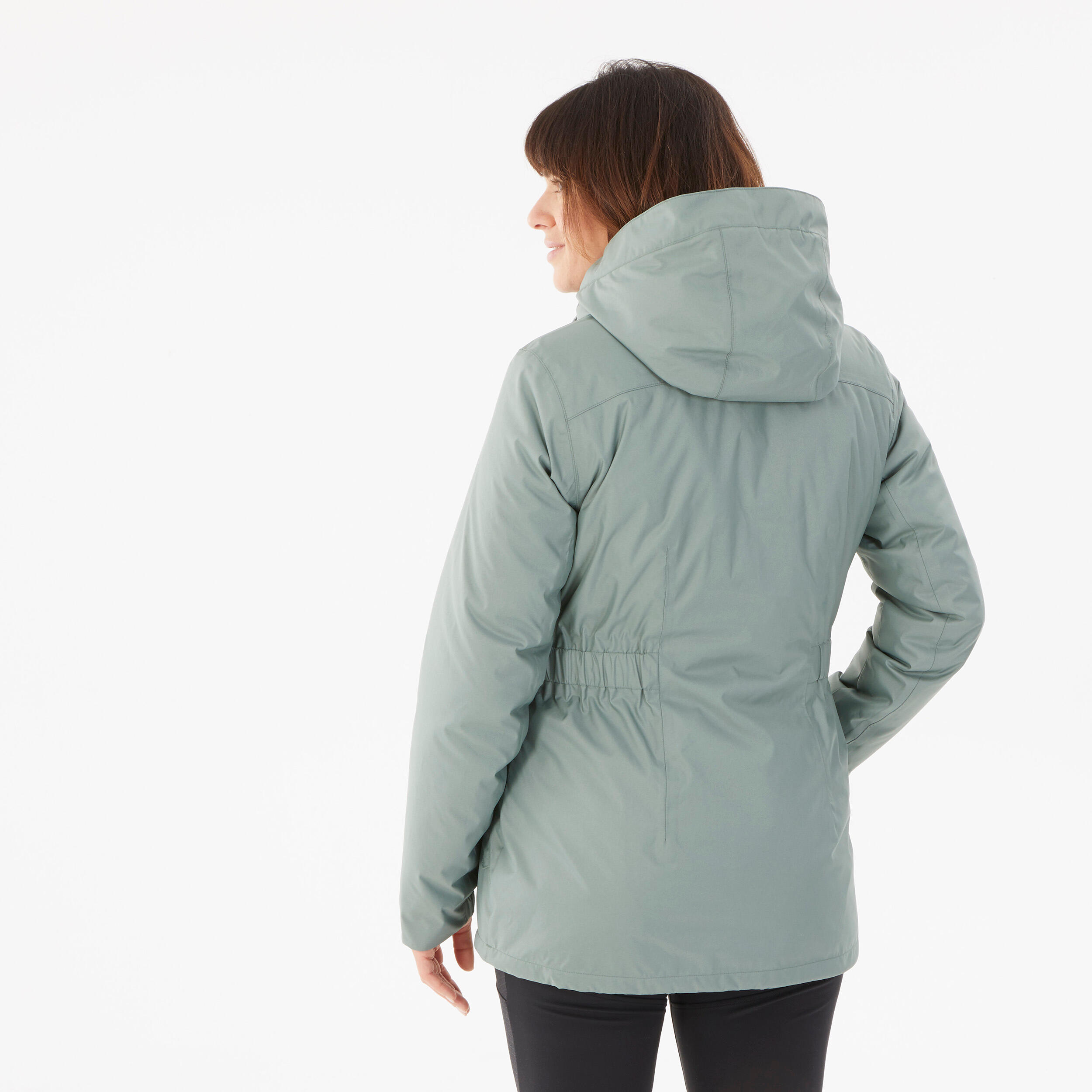 Women’s hiking waterproof winter jacket - SH500 -10°C 5/10