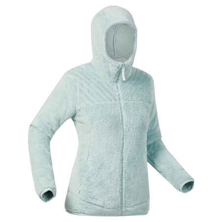 Γυναικείο ζεστό fleece πεζοπορίας SH500