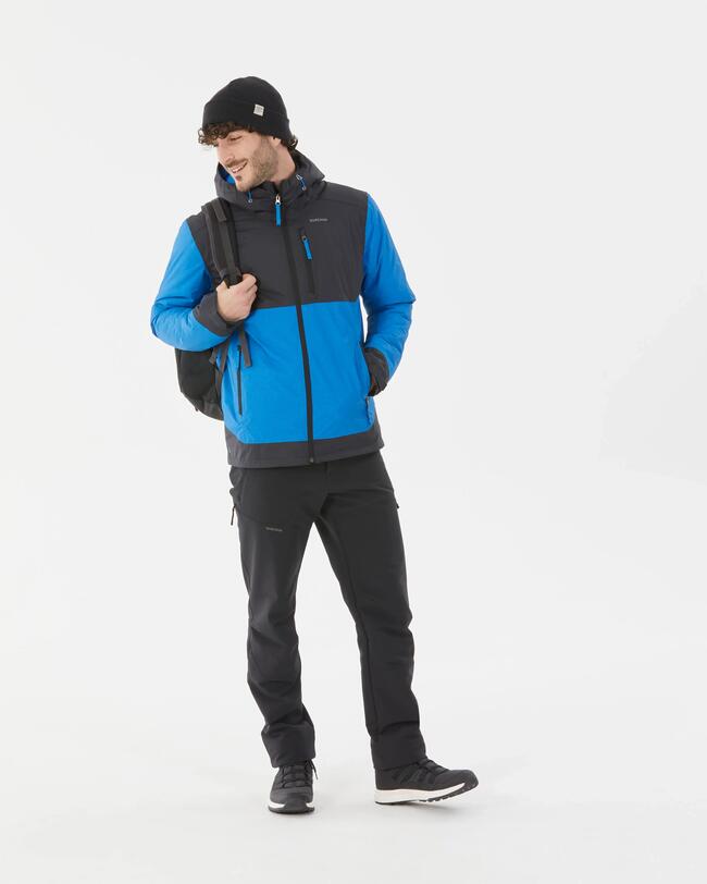 Men’s hiking waterproof winter jacket - SH500 -10°C