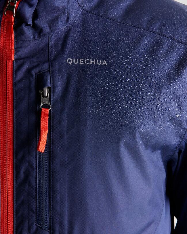 Giacca trekking uomo SH500 azzurra | -10°C